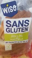 Mängden socker i Pain de mie sans gluten