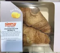 Mängden socker i Croissant Bio Pur Beurre