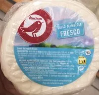 Mängden socker i Queso de mezcla fresco
