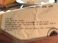 Mängden socker i Saint nectaire fermier AOP