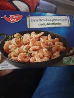 Mängden socker i Garnelen Crevettes à la Provençale  , crues    décortiquées