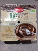 Mängden socker i Crème Dessert Bio