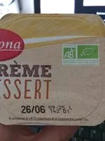 Mängden socker i Crème Dessert Vanille Bio