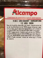 Mängden socker i Mini croissant margarina