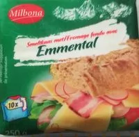 Mängden socker i Fromage fondu avec emmental