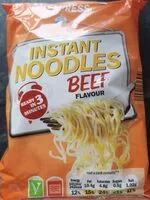 Mängden socker i Instant noodles Beef flavour