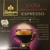Mängden socker i Viola Espresso Décaféiné