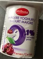 Mängden socker i Yaourt maigre cerise