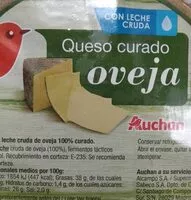 Mängden socker i Queso curado oveja