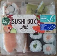 Mängden socker i Sushi Box Aki