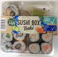 Mängden socker i Sushi Box Toshi