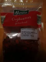 Mängden socker i Bacche di goji