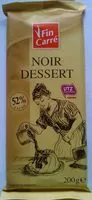 Mängden socker i Noir dessert