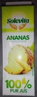 Mängden socker i ANANAS pur fruit pressé 100% pur jus