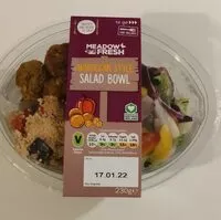 Mängden socker i Moroccan Style Salad Bowl