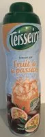 Mängden socker i Sirop de Fruit de la Passion