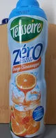Mängden socker i Teisseire Zéro sucres Orange