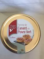 Mängden socker i Terrine de Canard au poivre vert