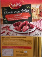 Mängden socker i Chorizo zum Grillen
