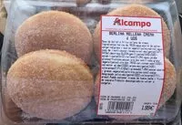 Mängden socker i Berlina relleno de crema 4 uds