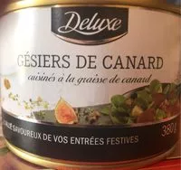 Mängden socker i Gésiers de canard