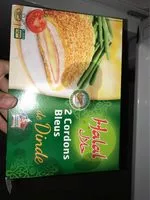Mängden socker i Cordons bleu de dindes halal