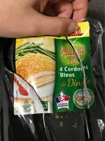 Mängden socker i Cordon bleu de dinde