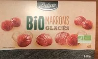 Mängden socker i Marrons glacés bio