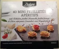 Mängden socker i Coffret de 40 mini-feuilletée apéritifs