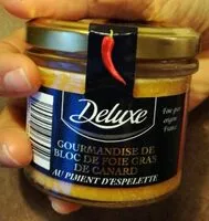 Mängden socker i Foie gras de canard au piment d’Espelette