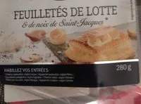 Mängden socker i Feuilletés à la lotte et aux noix de St-Jacques