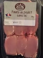 Mängden socker i Pavés de poulet sans os