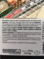 Mängden socker i Mijoté d’escargots