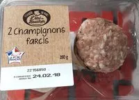 Mängden socker i 2 Champignons Farcis