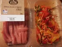 Mängden socker i Émincés de porc et légumes