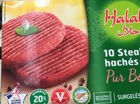 Mängden socker i Steak hachés