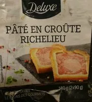 Mängden socker i Pâté en croûte Richelieu