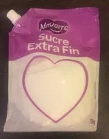 Mängden socker i Sucre extra fin