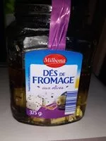 Mängden socker i Dés de fromage aux olives