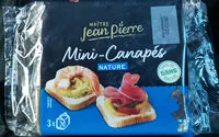 Mängden socker i Mini-Canapés