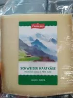 Mängden socker i Fromage suisse à pâte dure