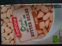 Mängden socker i Butter beans in brine