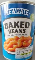 Mängden socker i Baked beans in rich tomato sauce