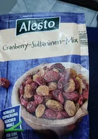 Mängden socker i Cramberry-Sultaninen-Mix