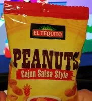 Mängden socker i Peanuts cajun salsa style