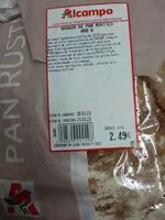 Mängden socker i Hogaza de pan rústico