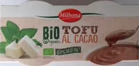 Mängden socker i Tofu al cacao
