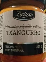 Mängden socker i Pimientos piquillo rellenos de txangurro