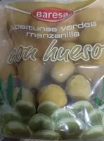 Mängden socker i Aceitunas verdes