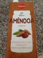 Mängden socker i Bebida de amêndoa original